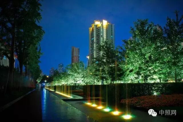 不同类型景观亮化设计的巧点