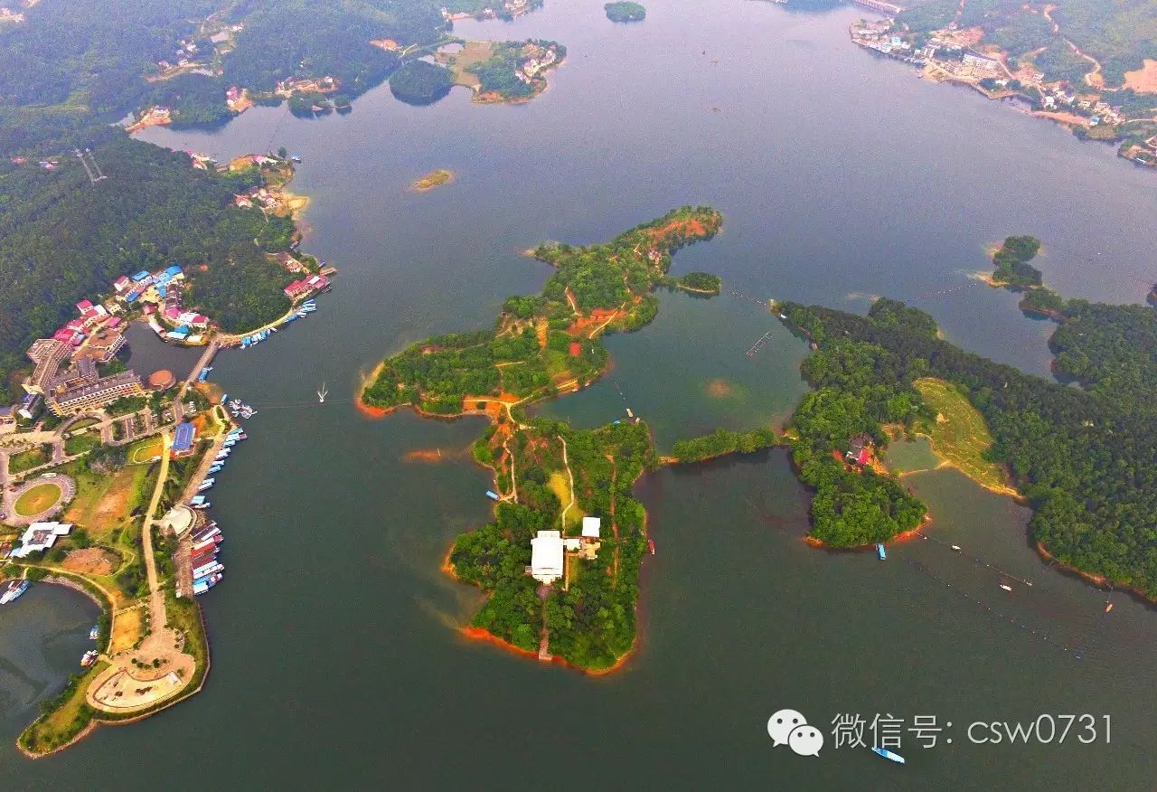 水府庙国家湿地公园航拍图片,聂秀君提供