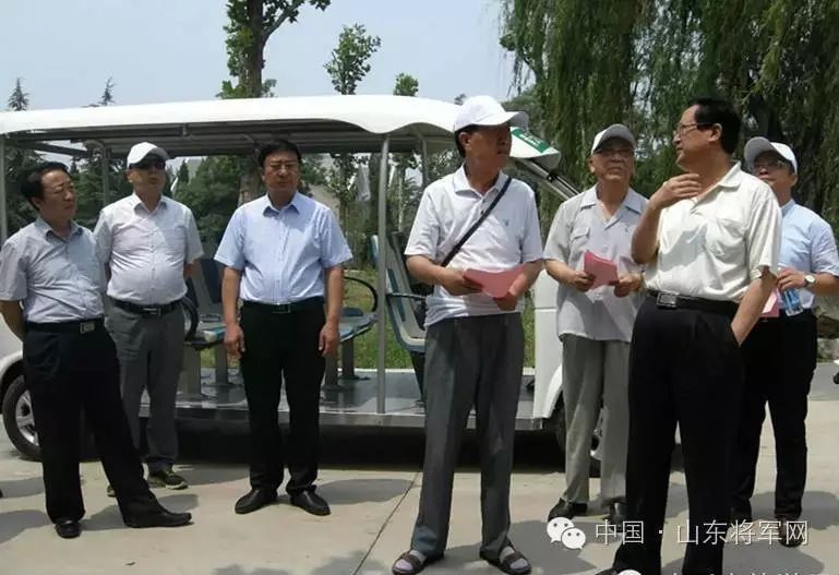 中国山东将军网一行到潍坊安丘市考察