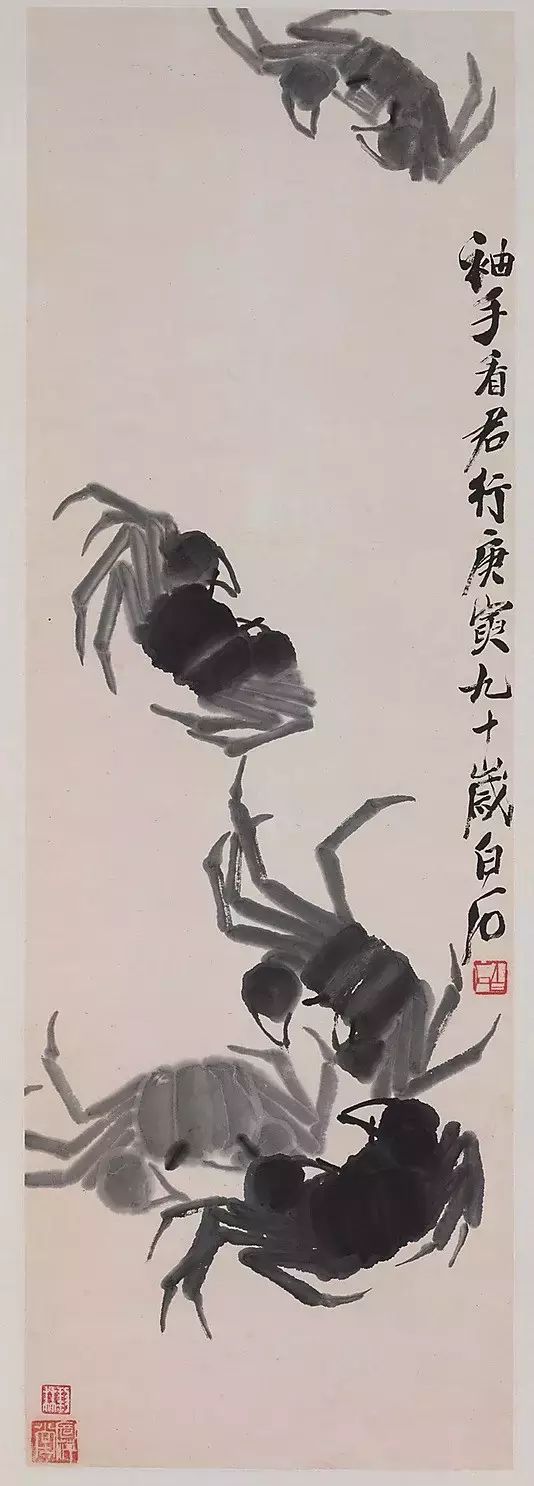 螃蟹虽丑,却很受画家喜爱.