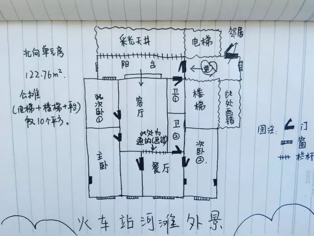 67㎡ 房屋结构图 (良心手绘哈哈哈哈)