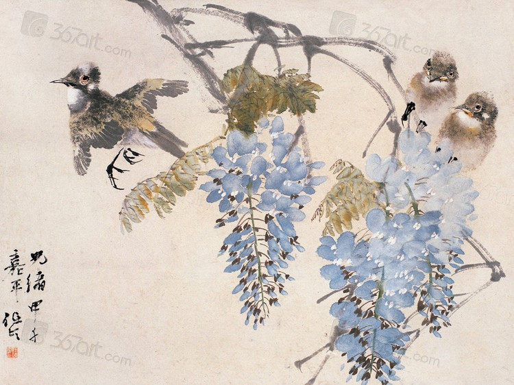 _古玩天地: ☀任伯年-----花鳥精品大集合
