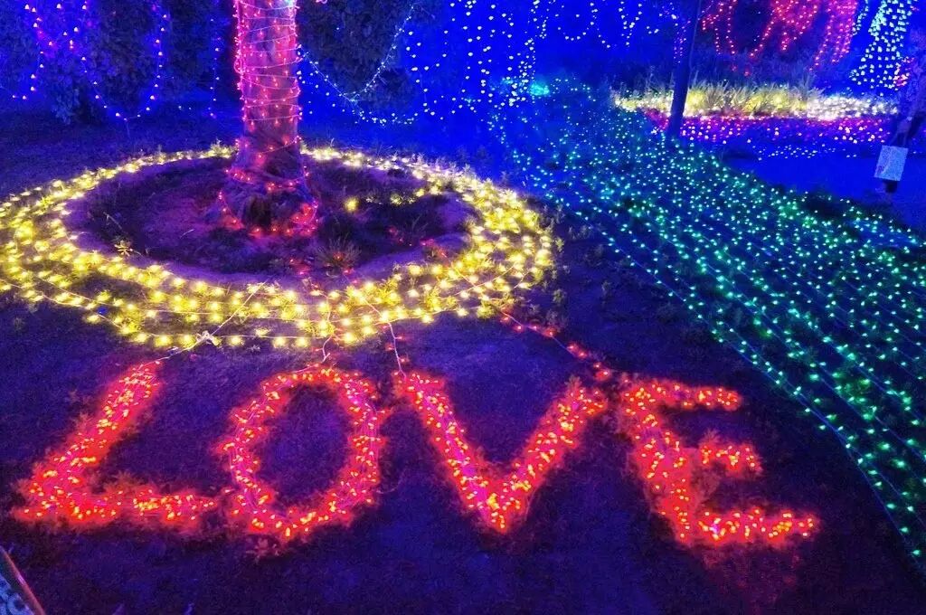 3000万盏LED灯闪亮灯光节，“编织”梦幻夏夜