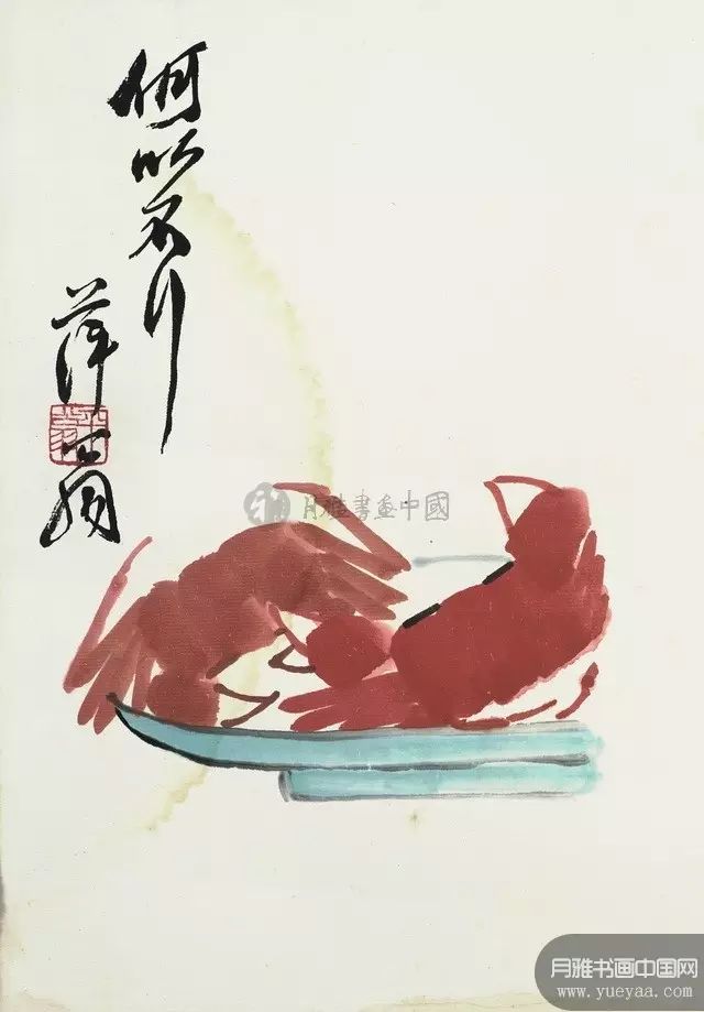 看看大师们画的螃蟹|成都水产捕捞联盟