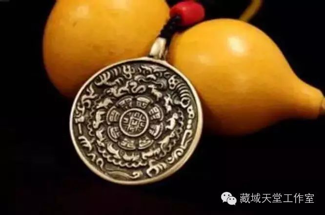 藏传铁件 —— 九宫八卦牌