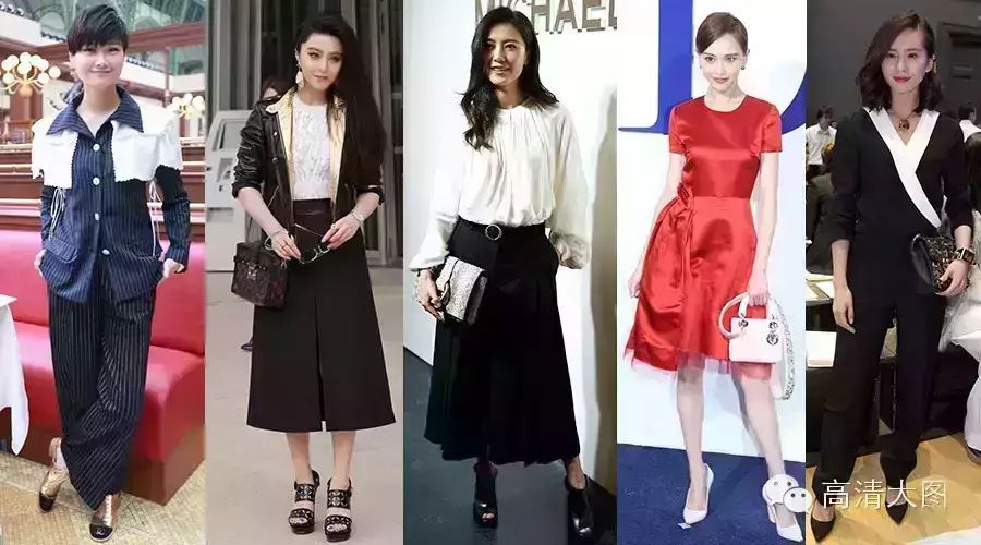 李宇春范冰冰刘诗诗唐嫣高圆圆……20位女明星征战巴黎时...