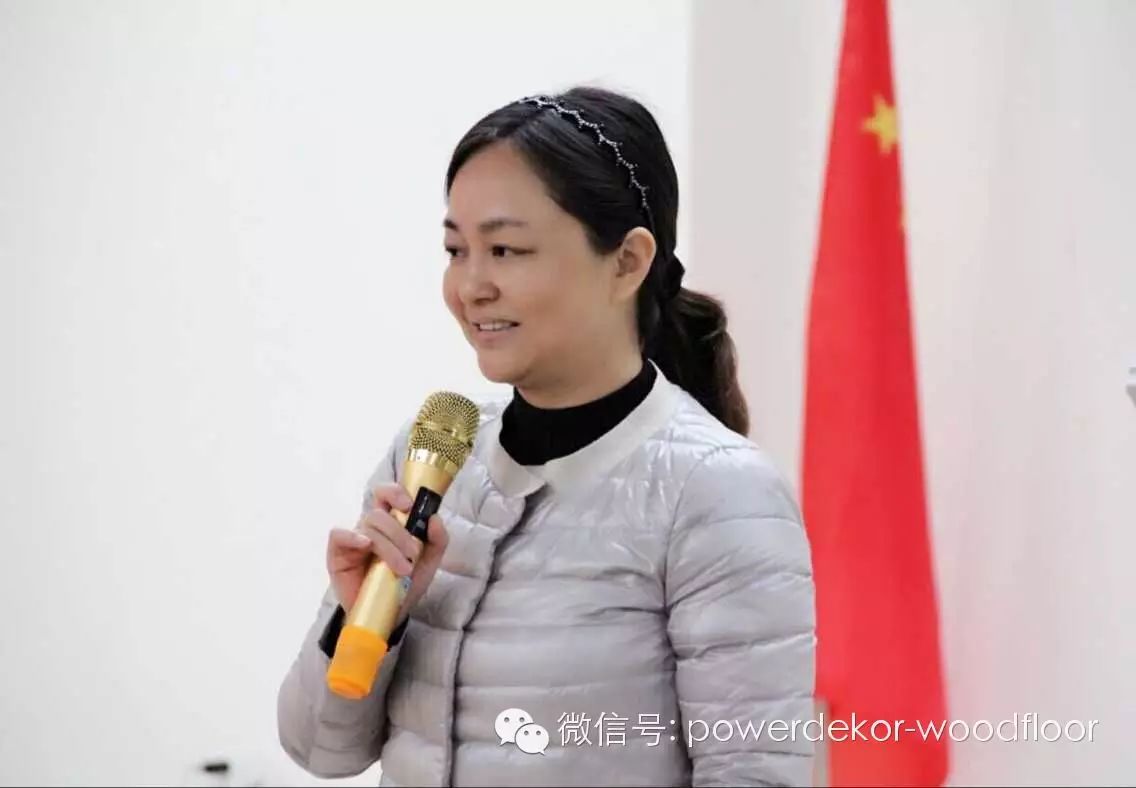 圣象集团副总裁,圣象三层实木事业部总经理朱玲英