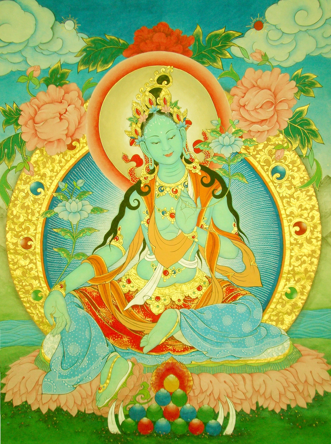 大宝法王开示:修绿度母法的好处,超乎你的想象