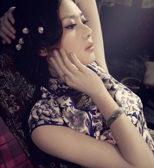 旗袍于我，永远是一种无言的诱惑