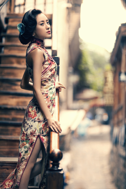 旗袍于我，永远是一种无言的诱惑