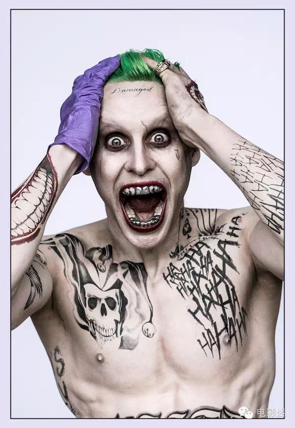 这是之前发布的杰拉德·莱托饰演的小丑(the joker).