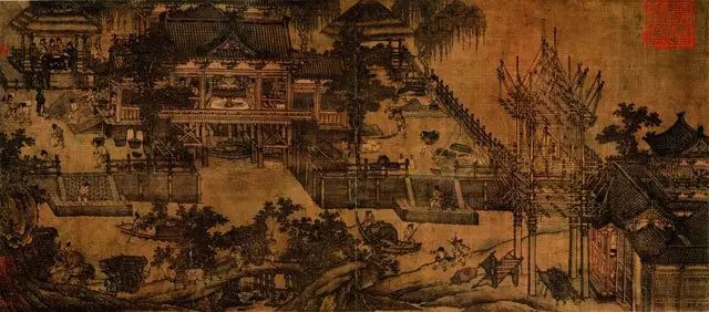 (宋代《闸口盘车图卷》)