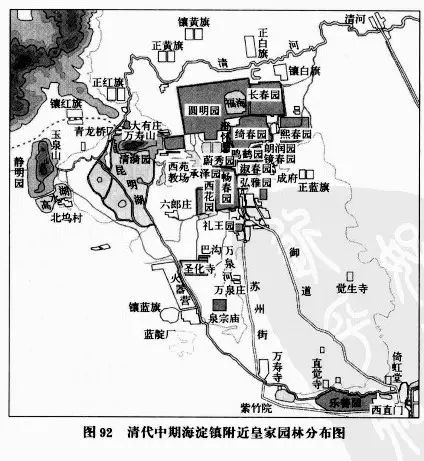清中期皇家园林图