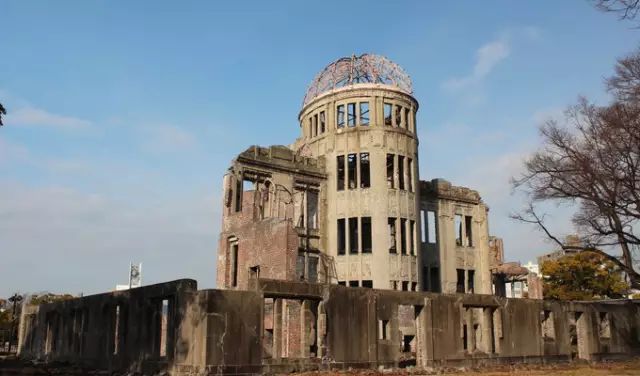 广岛原子弹爆炸遗址