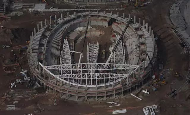资料图:在建中的巴西奥运场馆