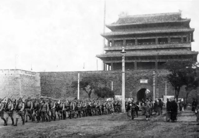 1937年日军从宣武门进京,他们来“宣武”