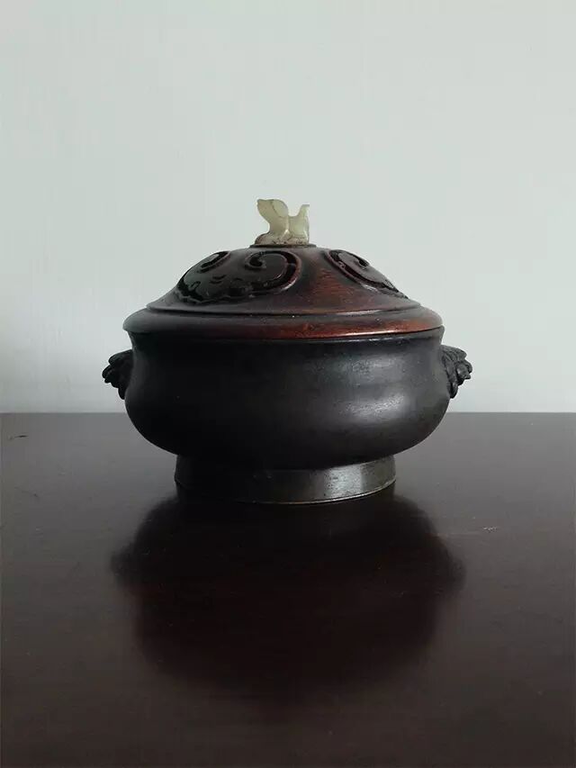 狮耳铜炉/作者供图