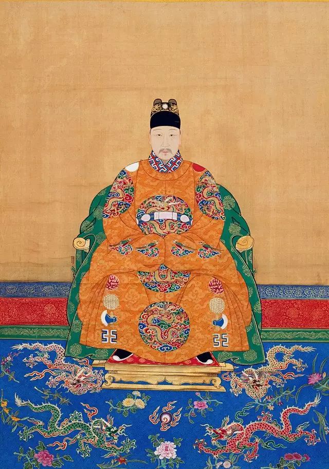 明光宗朱常洛像