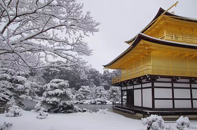 京都雪景