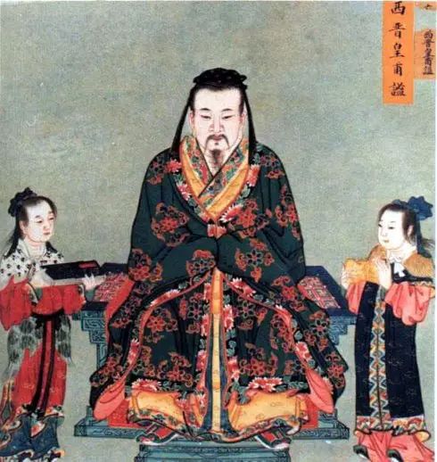 历史流传的皇甫谧肖像