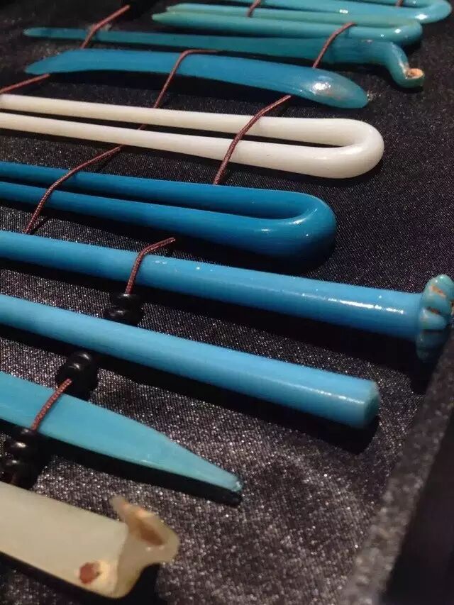 宋代的琉璃发簪发钗
