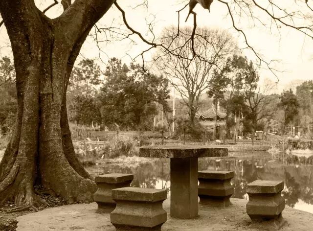 江夏熊廷弼公园秋景