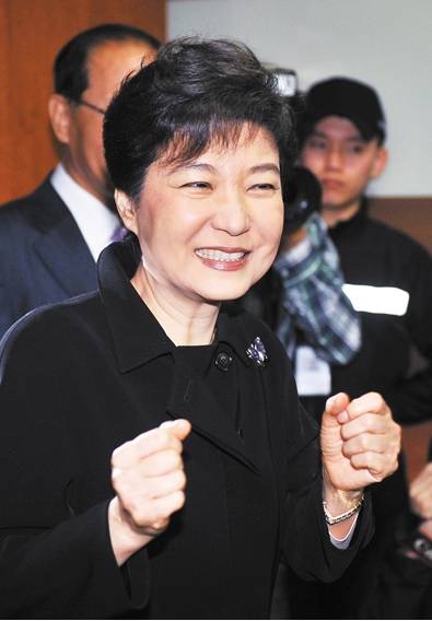 母亲朴槿惠：人要活得正直和真诚！