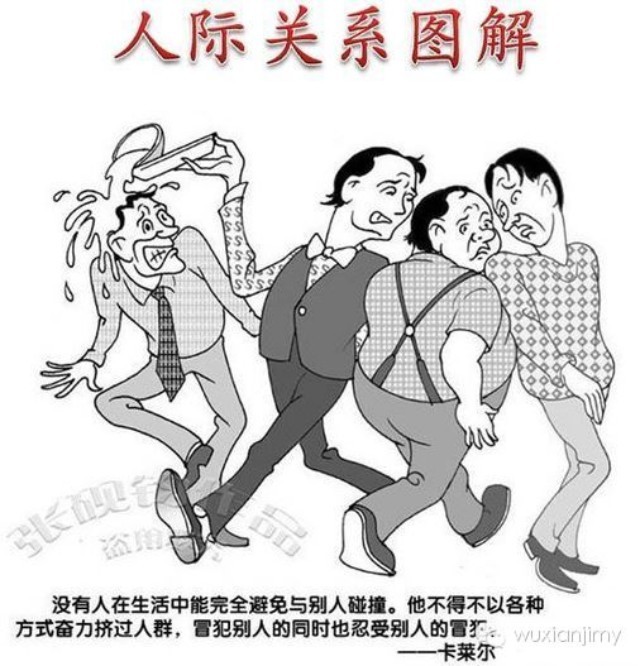 一张图告诉你如何运作人际关系----不看绝对是你的损失!