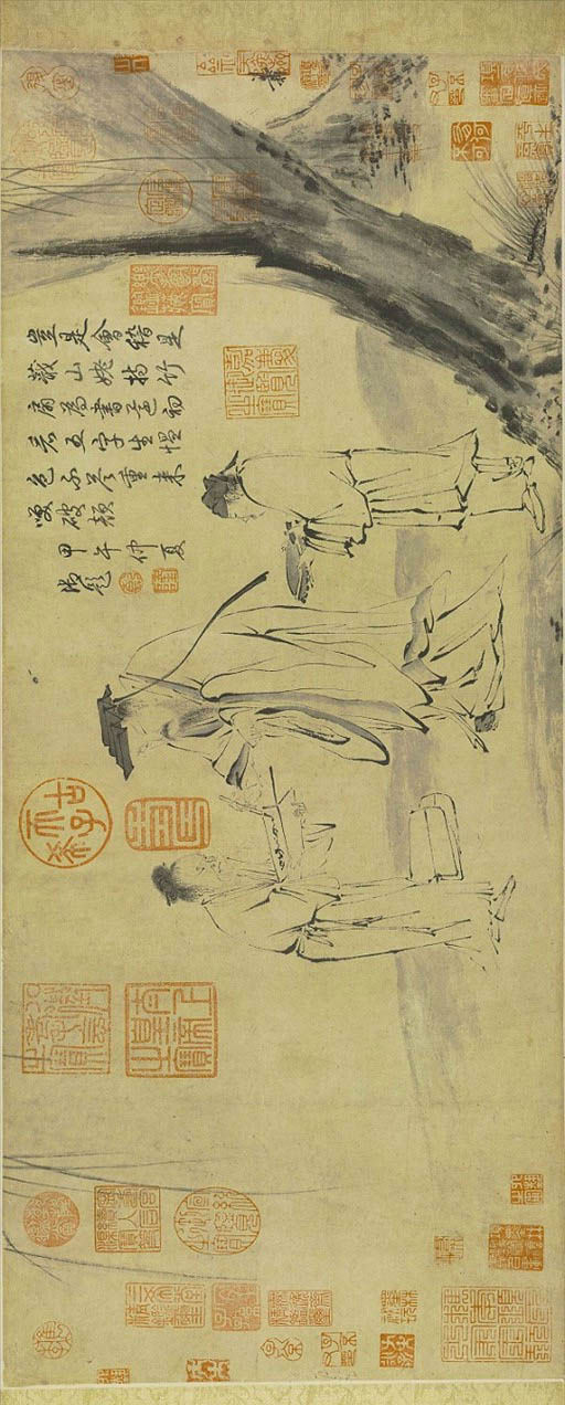 【转载】南宋 <wbr>画坛疯子 <wbr>梁楷