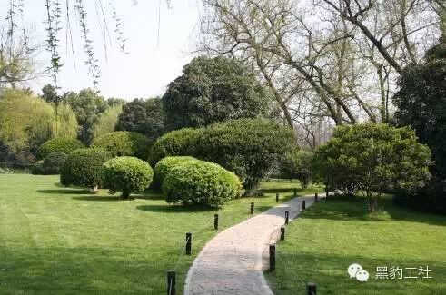 【植物景观理论】经典案例分析——柳浪闻莺闻莺馆前大草坪