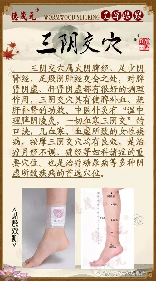 德茂元穴位贴总代理小小教养生有些秘密大姨妈来告诉你