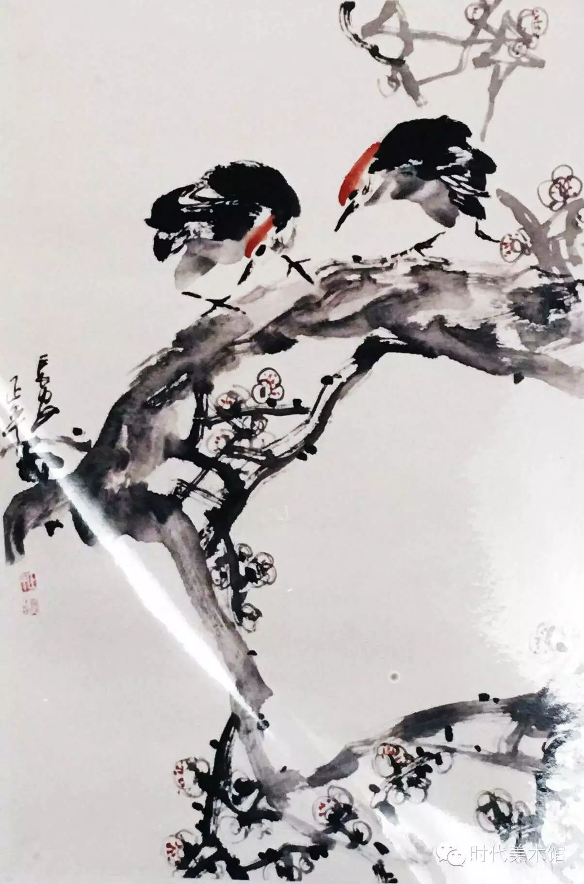 【推荐】著名山水画家李正平花鸟小品习作