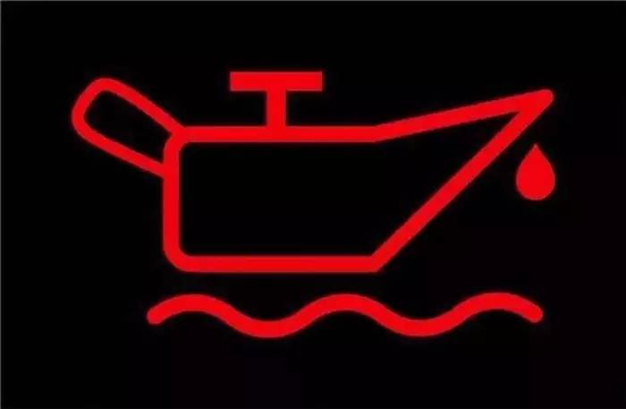 机油警示灯的标志在仪表盘中是最具个性的,俨然一副"阿拉丁神灯"的