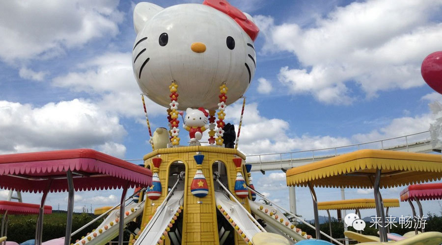 三丽鸥卡通明星,尤其是受大家欢迎的hellokitty,美乐蒂于一体的主题