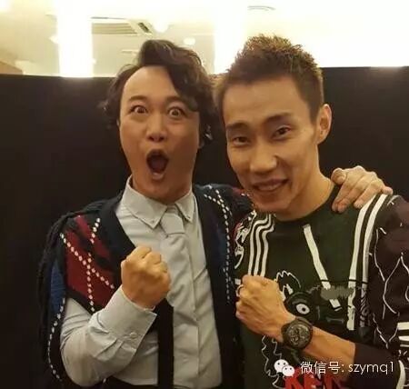李宗伟陈奕迅合影遭侃 网友:林丹妈妈+林丹对手