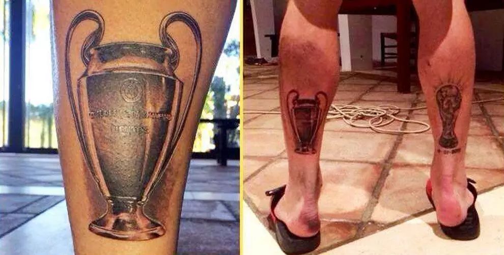 懂足球懂你懂纹身tattoo彰显硬汉本色