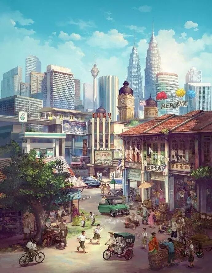 宁静的夏天  欣赏