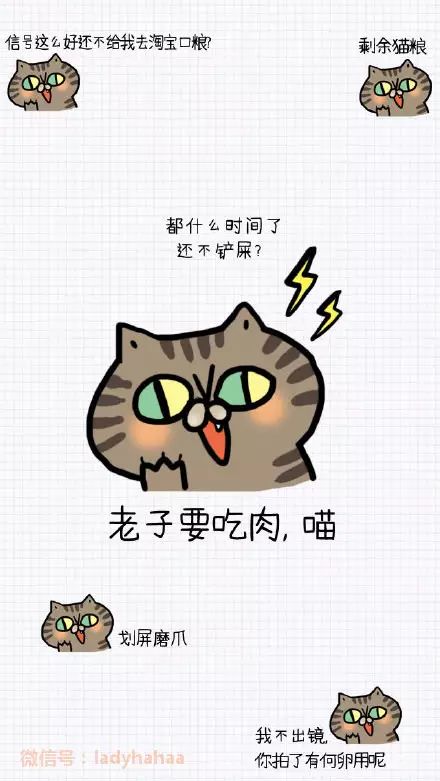 【内含原图】刷爆朋友圈的逗逼锁屏壁纸集合