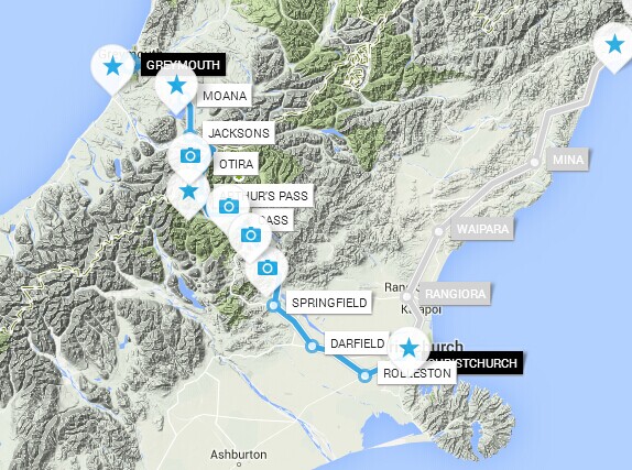 换一种方式慢慢游新西兰：观景火车指南