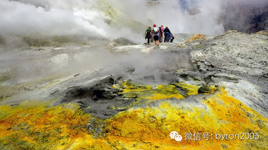 勇士之旅：新西兰唯一的岛屿活火山 - White Island