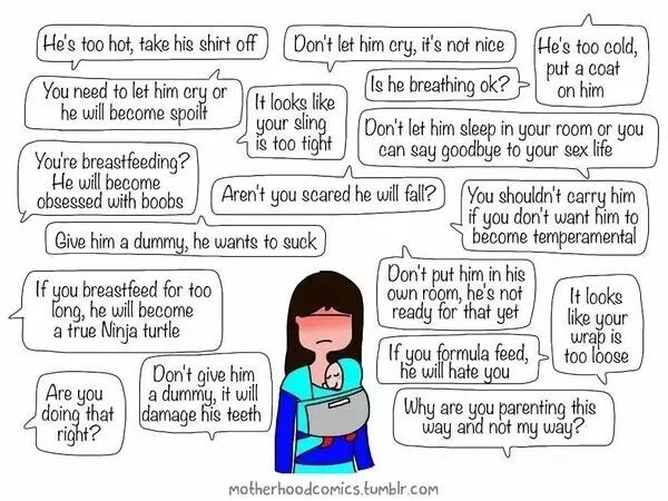 10张漫画还原妈妈们的日常生活 只有当妈的才懂