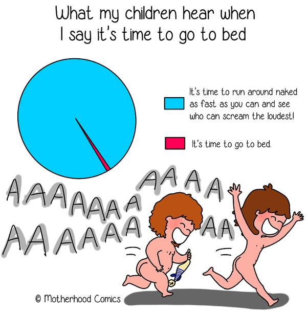 10张漫画还原妈妈们的日常生活 只有当妈的才懂