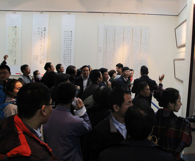 山东省首次僧人书法展：真龙法师写经展在济南市博物馆举办