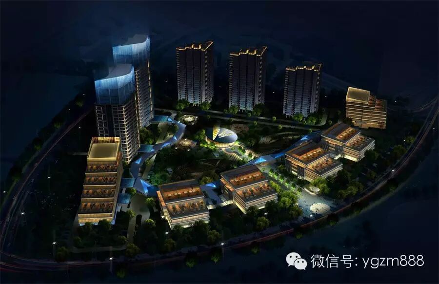 珠海金山软件园泛光照明