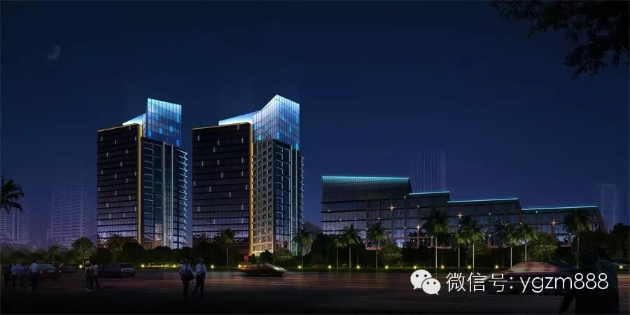 珠海金山软件园泛光照明