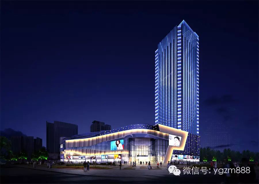 昆明壹号广场夜景照明