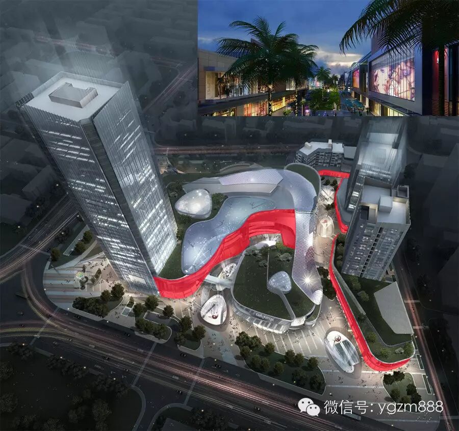 昆明壹号广场夜景照明