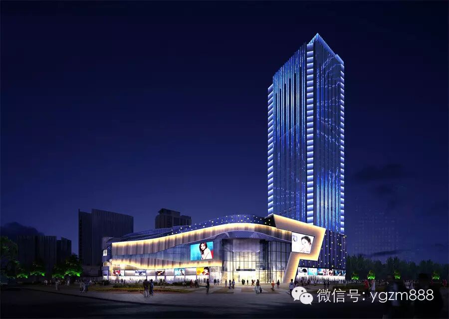 昆明壹号广场夜景照明