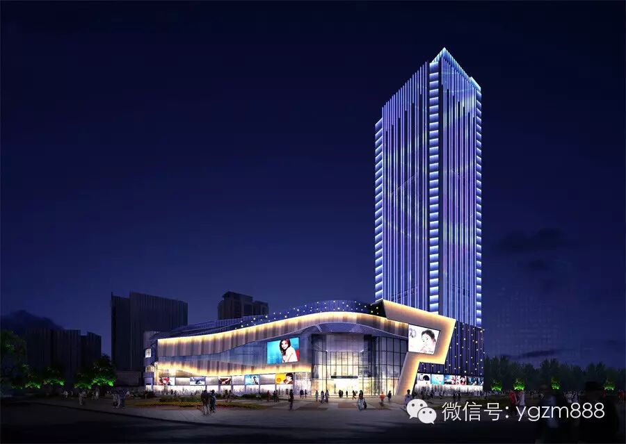 昆明壹号广场夜景照明