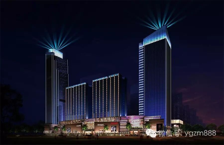 湛江中央广场夜景照明设计